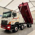 Hino 3241 700 8×4 Sleeper Cab Steel Tipper - thumbnail