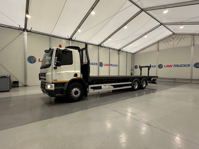 DAF CF75 310 6×2 10 Tyre Day Cab Flatbed