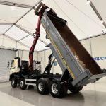 DAF CF 400 8×4 Day Cab Steel Tipper Grab - thumbnail