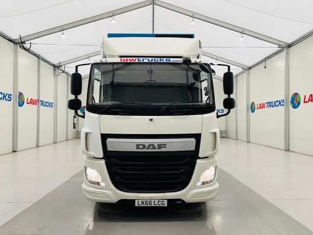 DAF CF 290 6×2 Rear Steer Fridge Box