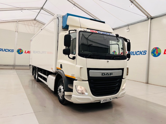 DAF CF 290 6×2 Rear Steer Fridge Box