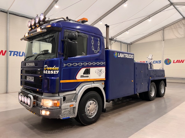 Scania 144 460 6×4 80 Ton Recovery Truck Wrecker