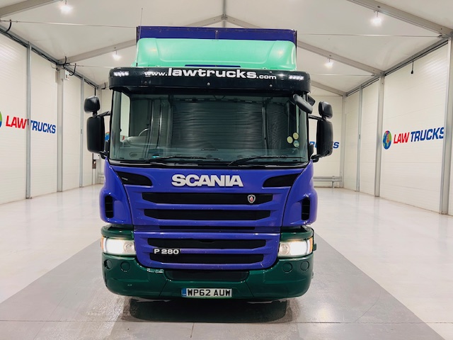 Scania P280 10 Tyre Rear Lift Curtainsider