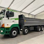 Hino 3241 700 8×4 Sleeper Cab Steel Tipper - thumbnail