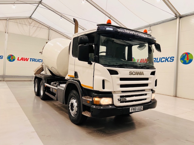 Scania P280 6×4 Day Cab Cement Mixer