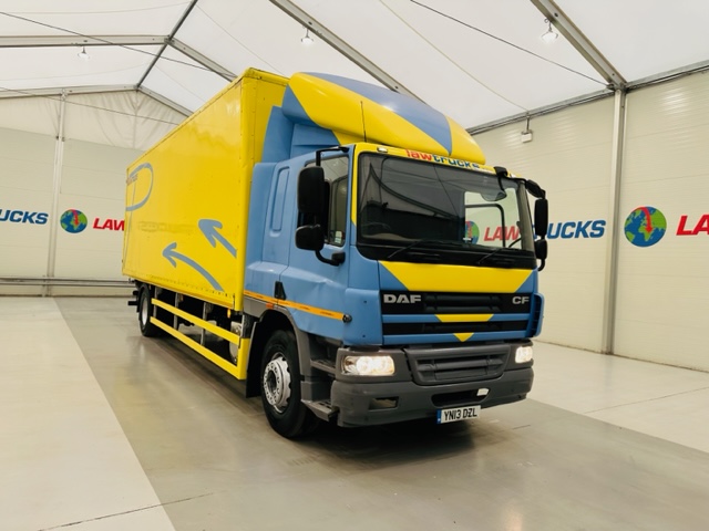 DAF CF65 220 Sleeper Cab Box Van