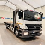 Mercedes Axor 1824 Sleeper Cab Flatbed - thumbnail