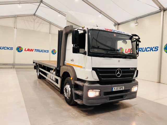 Mercedes Axor 1824 Sleeper Cab Flatbed