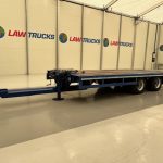 Adwell Tandem Axle Flatbed Drawbar Trailer - thumbnail