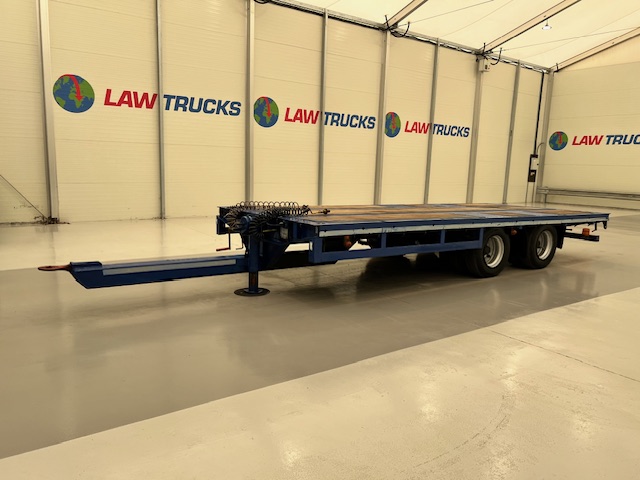 Adwell Tandem Axle Flatbed Drawbar Trailer
