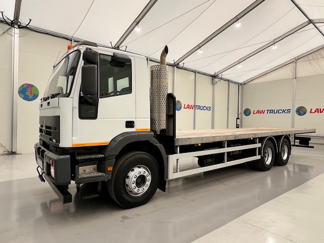 Seddon Atkinson Strato 385 6×4 Double Drive Flatbed