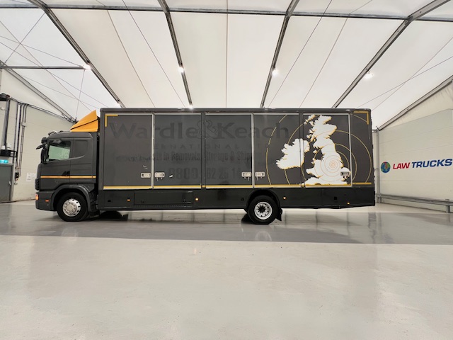 Scania R94 220 4×2 Sleeper Cab Box Van Manual