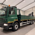 DAF CF75 310 6×2 Day Cab Dropside Crane - thumbnail