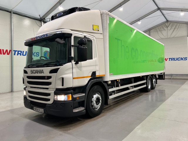 Scania P280 6×2 Rear Lift Day Cab Fridge Box