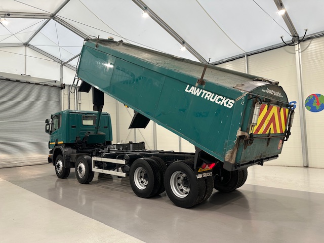 Scania P360 8×4 Rest Cab Tipper Manual