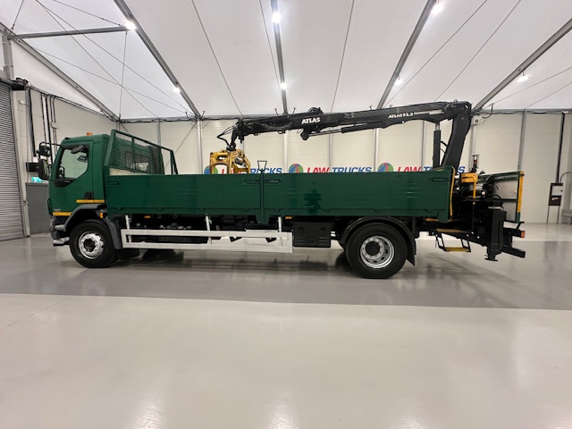 DAF LF55 220 Day Cab Dropside Crane