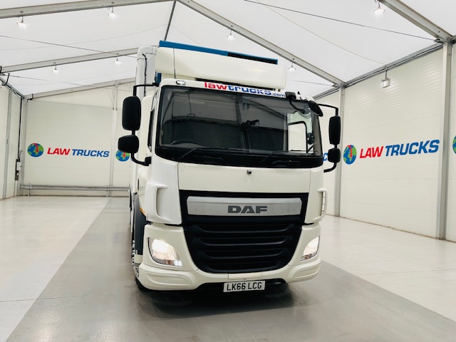 DAF CF 290 6×2 Rear Steer Fridge Box