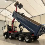 DAF CF85 410 8×4 Day Cab Steel Tipper Grab - thumbnail