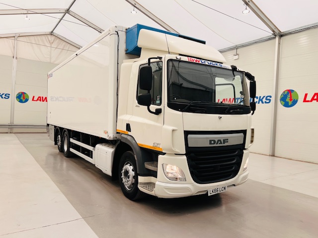 DAF CF 290 6×2 Rear Steer Fridge Box