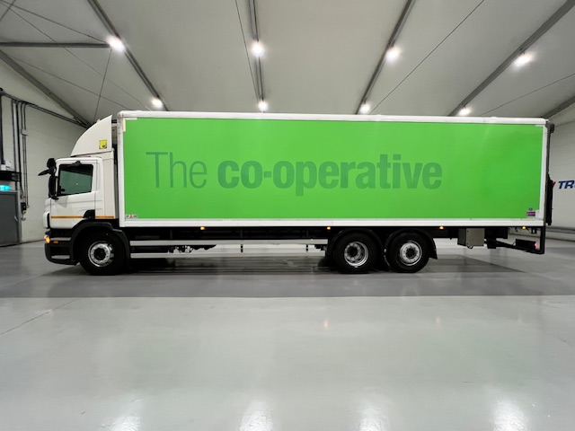 Scania P280 6×2 Rear Lift Day Cab Fridge Box Manual