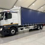 Mercedes Actros 2530 6×2 Sleeper Cab Curtainsider - thumbnail