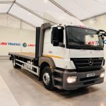 Mercedes Axor 1824 Sleeper Cab Flatbed - thumbnail