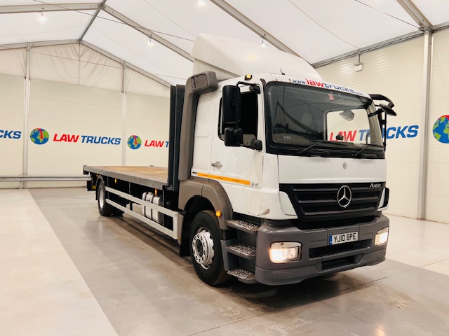 Mercedes Axor 1824 Sleeper Cab Flatbed