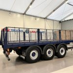 Wheelbase Tri Axle Flatbed Drawbar Trailer - thumbnail