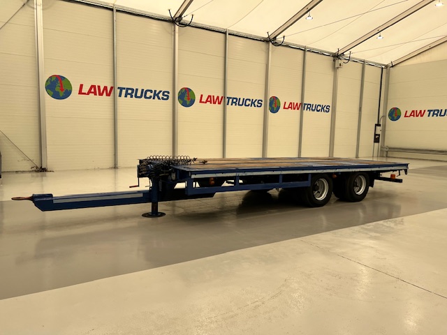 Adwell Tandem Axle Flatbed Drawbar Trailer