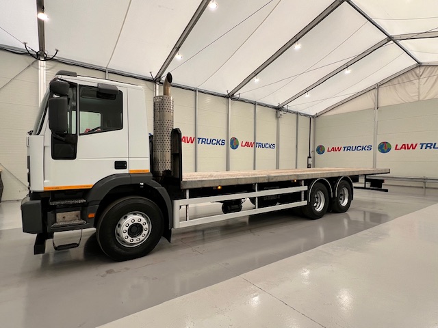 Seddon Atkinson Strato 385 6×4 Double Drive Flatbed