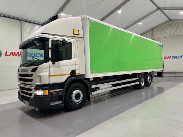 Scania P280 6×2 Rear Lift Day Cab Fridge Box