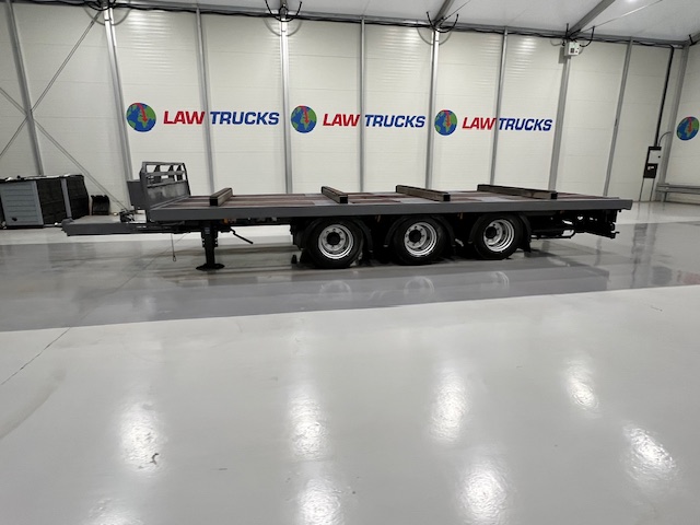 SDC Tri Axle Flatbed Drawbar Trailer