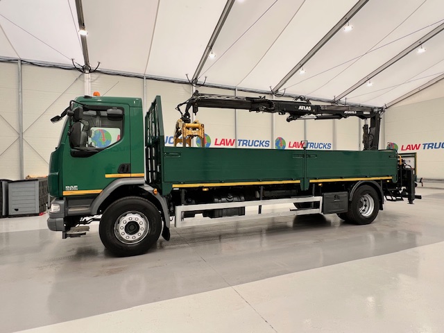 Daf LF55 220 Day Cab Dropside Crane