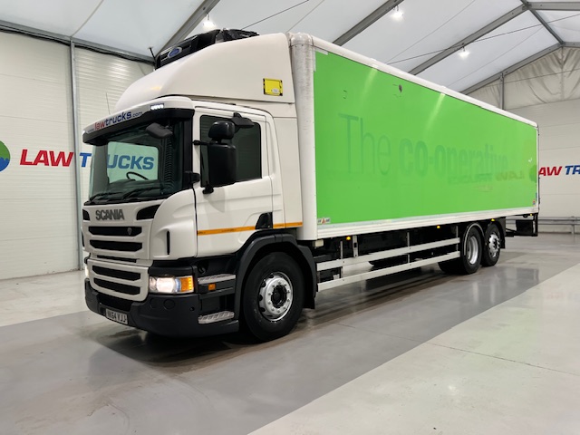 Scania P280 6×2 Rear Lift Day Cab Fridge Box