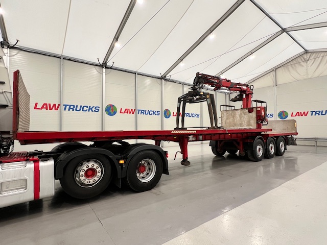 Volvo FM 450 Tractor Unit with Corus Brick Grab Trailer
