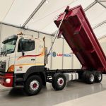 Hino 3241 700 8×4 Sleeper Cab Steel Tipper - thumbnail