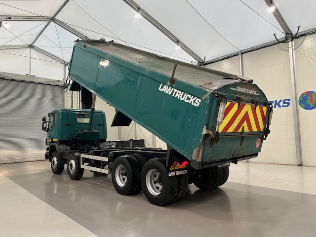 Scania P360 8×4 Rest Cab Tipper Manual