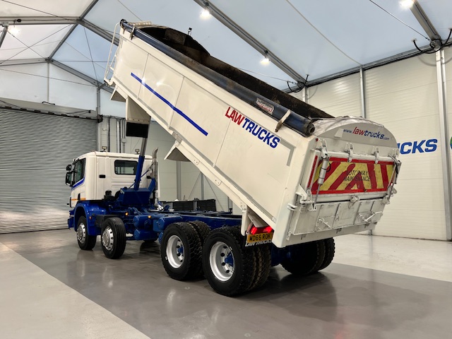 Scania P410 8×4 Rest Cab Tipper Manual
