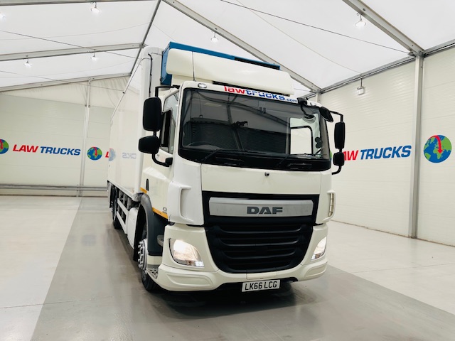 DAF CF 290 6×2 Rear Steer Fridge Box