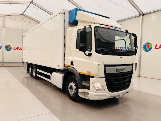 DAF CF 290 6×2 Rear Steer Fridge Box