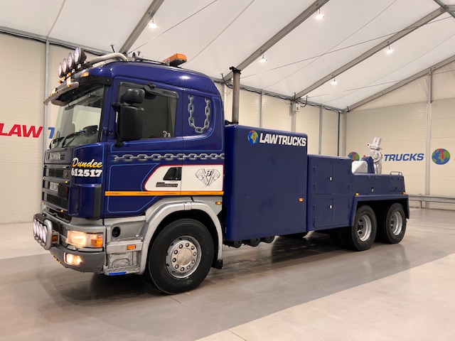 Scania 144 460 6×4 80 Ton Recovery Truck Wrecker