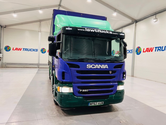 Scania P280 10 Tyre Rear Lift Curtainsider