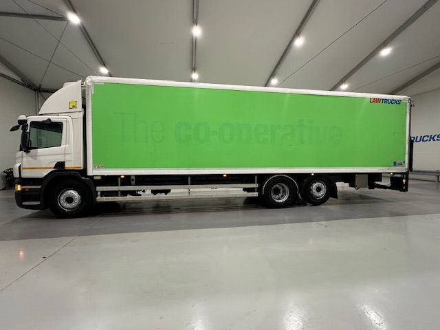 Scania P280 6×2 Rear Lift Day Cab Fridge Box