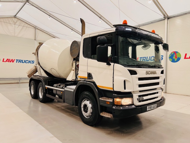 Scania P280 6×4 Day Cab Cement Mixer