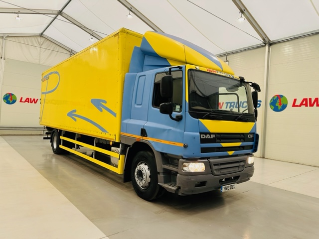 DAF CF65 220 Sleeper Cab Box Van