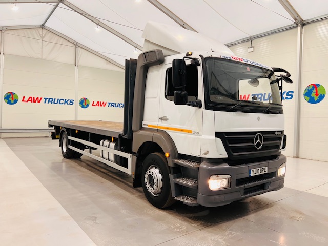Mercedes Axor 1824 Sleeper Cab Flatbed