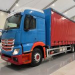 Mercedes Actros 2530 6×2 Sleeper Cab Curtainsider - thumbnail