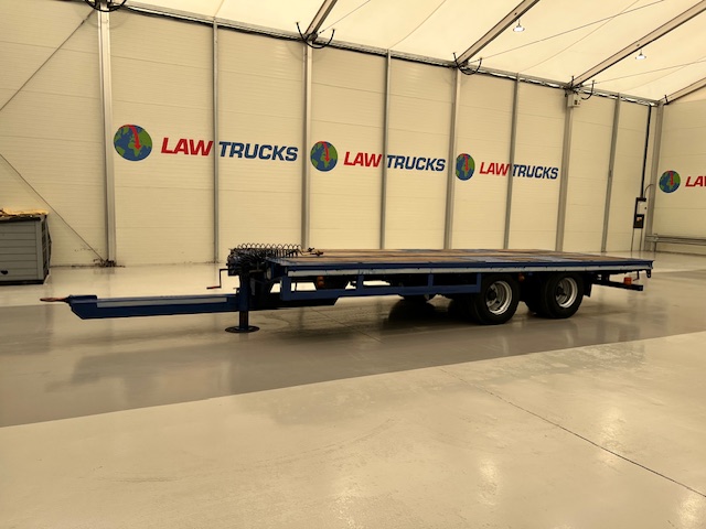 Adwell Tandem Axle Flatbed Drawbar Trailer