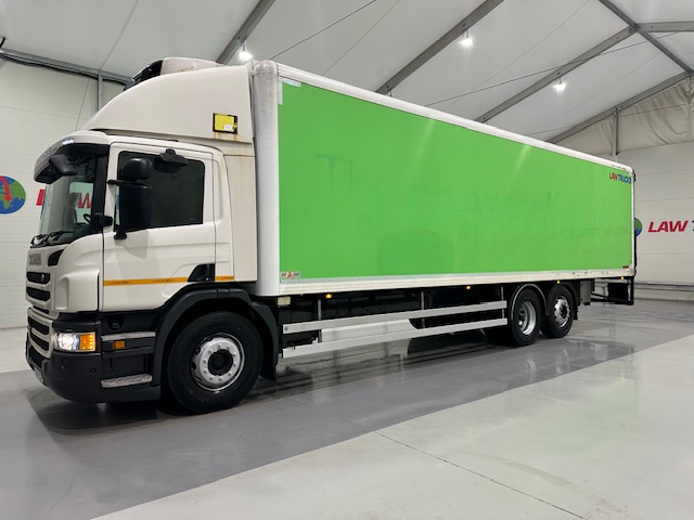 Scania P280 6×2 Rear Lift Day Cab Fridge Box
