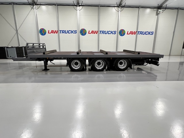 SDC Tri Axle Flatbed Drawbar Trailer